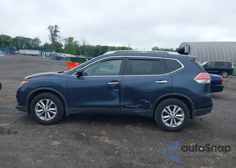 2016 Nissan Rogue Sv из США, поврежденный, VIN KNMAT2MVXGP604119